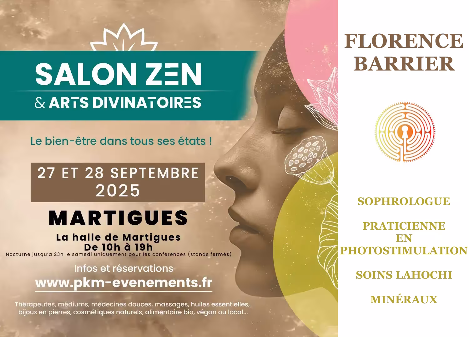 salon Zen et arts divinatoires Martigues 2025