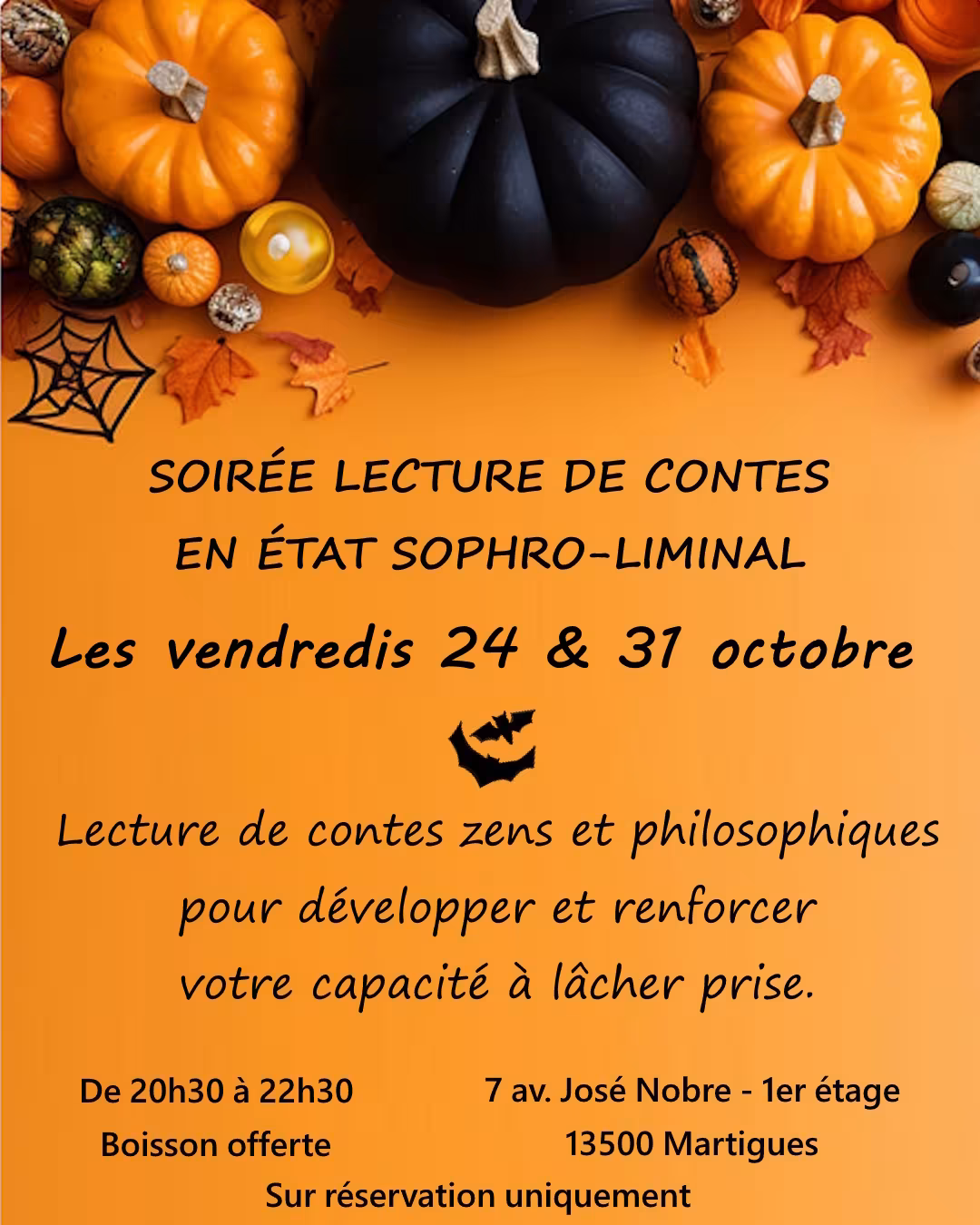 Atelier lecture de contes zens et philosophique