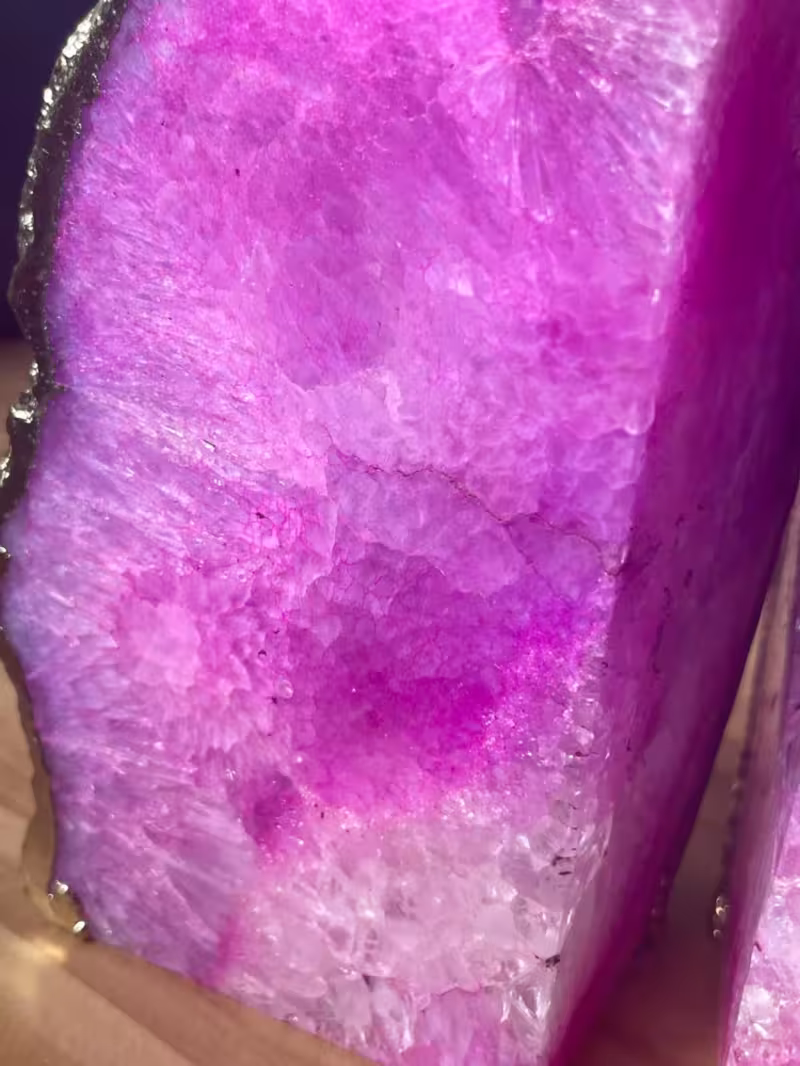 presse-livres agate rose or
